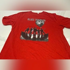 Blues Traveler Blow Up The Moon Tour Shirt‎ 2016 2XL